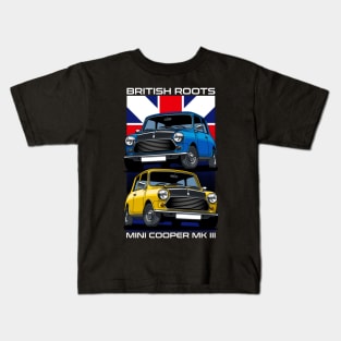 Classic Cooper British Car Kids T-Shirt